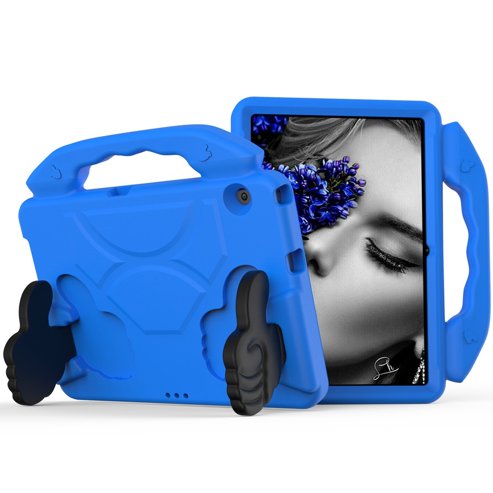 Funda para Huawei Mediapad T5 10 AGS2-W09/L09/L03/W19 T3 10 AGS-L09 AGS-L03, carcasa de espuma EVA a prueba de golpes con soporte para tableta: Azul / For Huawei T3 10
