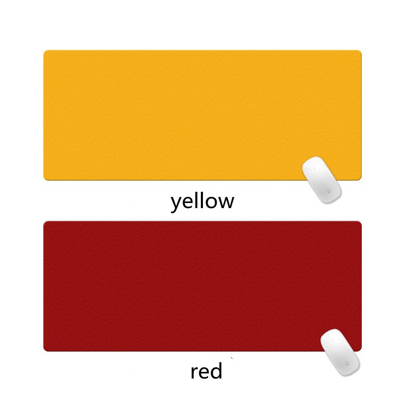 PU Leather Mouse Pad Laptop Computer Desk Mat Home Office Waterproof Anti-slip Modern Keyboard Mice Pad Writing Mat: 21x26cm B