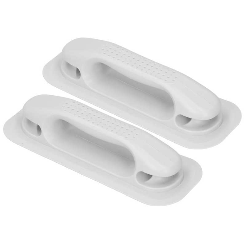 2Pcs Boat PVC Grab Handle Handrail for Drifting Boat Kayak Fishing Boat Rubber Dinghy Raft Canoe Rowing Boats Accessories