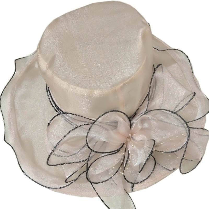 Lady Derby Jurk Kerk Cloche Hoed Boog Emmer Bruiloft Bolhoeden Derby Hoed voor Vrouwen Brede Rand Fedora Formele Kentucky: Roze