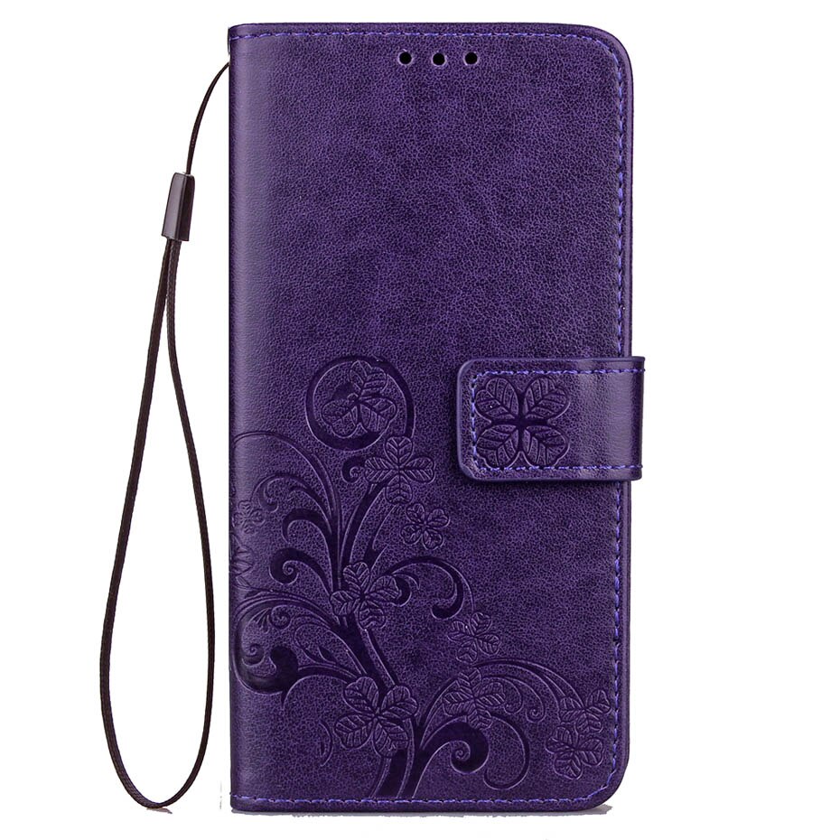 Flip Wallet Case For Xiaomi Redmi 9A Cover For Xiaomi Redmi 9A Leather Phone Case For Xiaomi Redmi 9A Cover: Purple