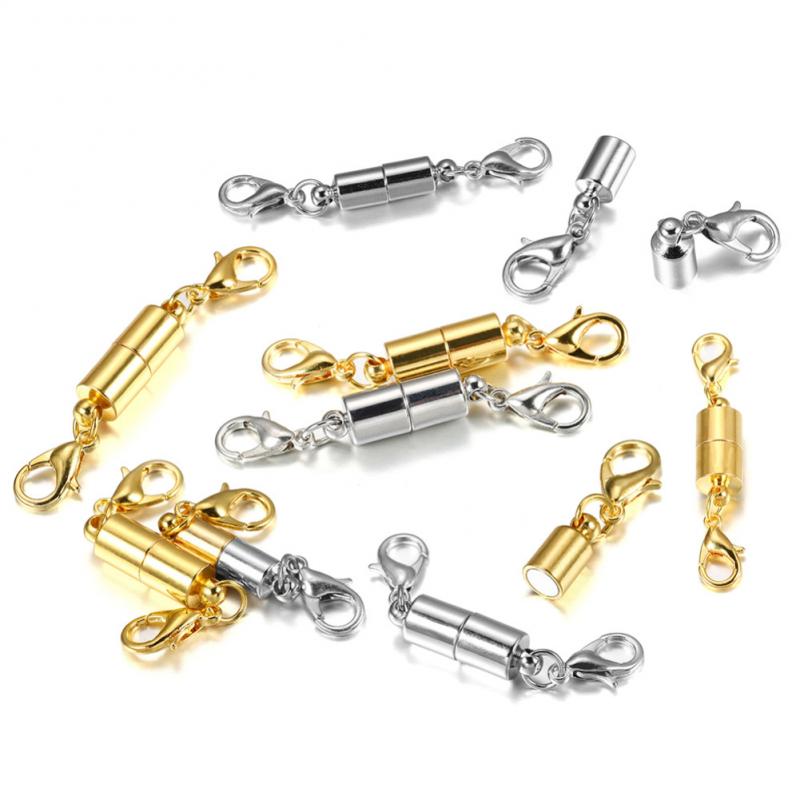 Stainless Steel Lobster Clasps Claw Magnetic Bracelet Clasps Necklace Jewelry Making Findings DIY Accessories