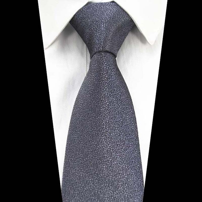 Ricnais 8cm Silk Formal Tie Red Green Solid Necktie For Mens Jacquard Gravata Suit Business Wedding Accessories Neck Tie: 10