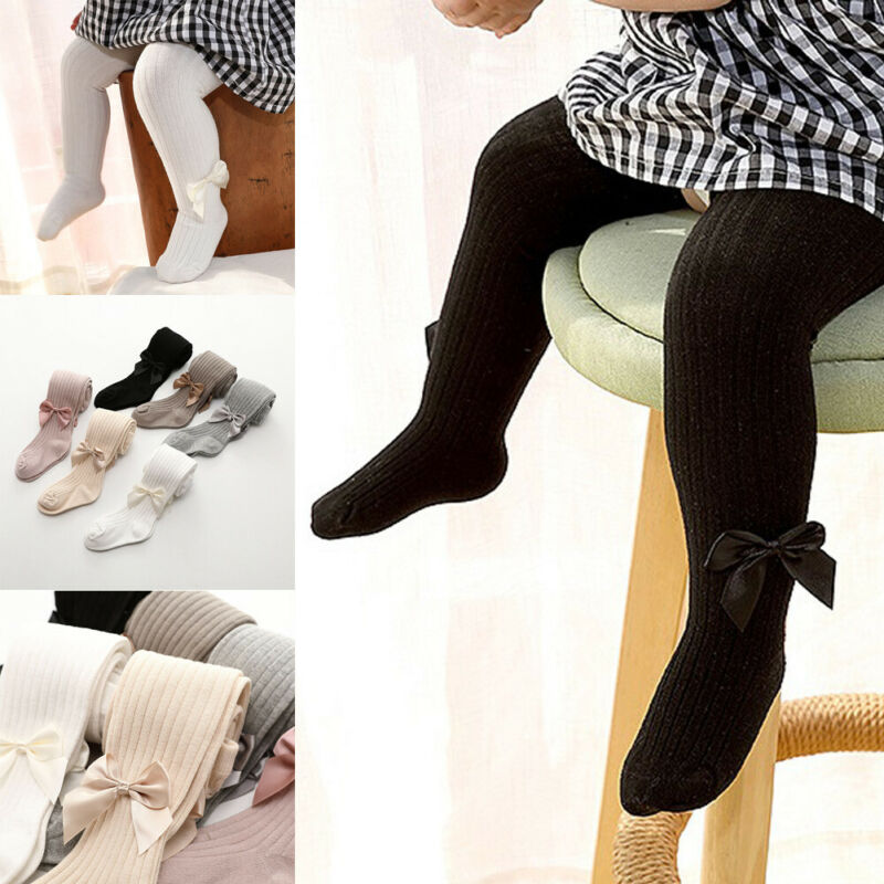 Panty Panty Kousen Warme Katoen Effen voor Baby Meisjes Peuter Kids