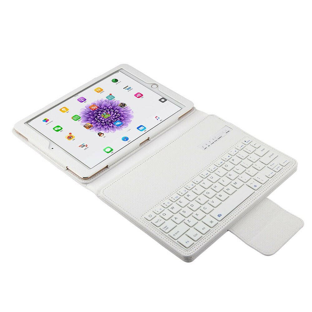 Wireless Bluetooth Keyboard Leather Case for Apple iPad Pro 10.5 Inch 2-in-1 Removable Keyboard Case Tablet Stand Cover