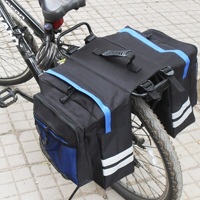 Allomn Fiets Fietstassen Tas Mtb Fiets Draagtas Bagagedrager Fiets Kofferbak Tas Achterbank Dubbele Side Fietsen Fiets Tas reizen