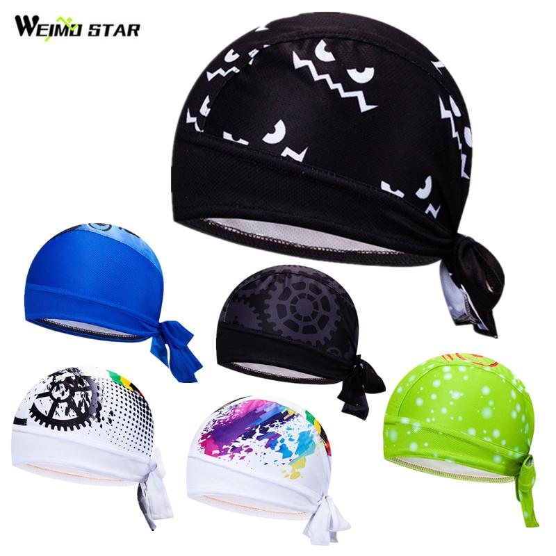 Weimostar Quick Dry Cycling Cap Men Women Sports Scarf Pirate Headwear bandana ciclismo mtb Bike Hat Riding Bicycle Headband