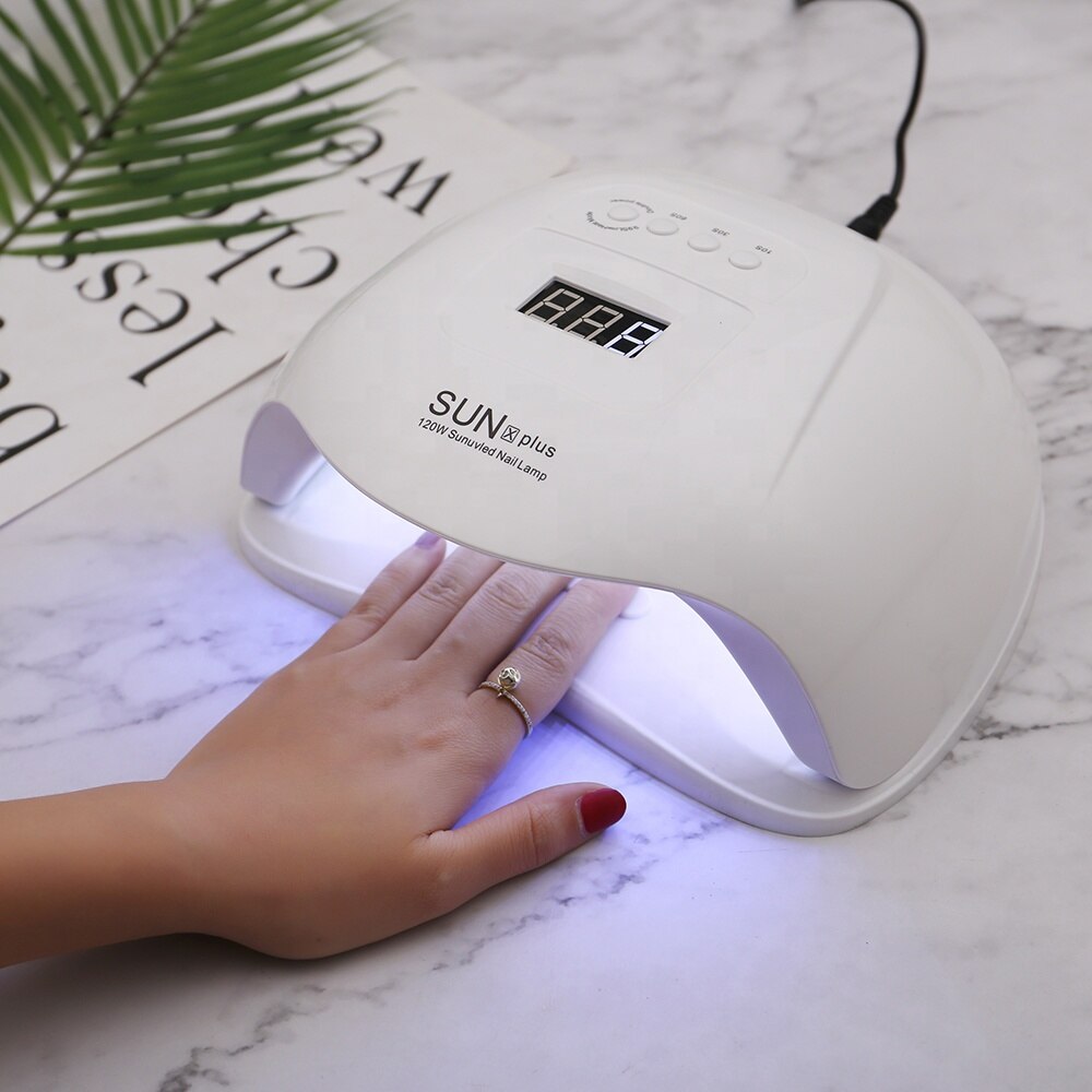 SUN X Plus 114/90/36W UV LED Nail Lamp with 36Pcs Leds or Gel Polish Dual Power Quick Drying With Manicure Salon Lamp