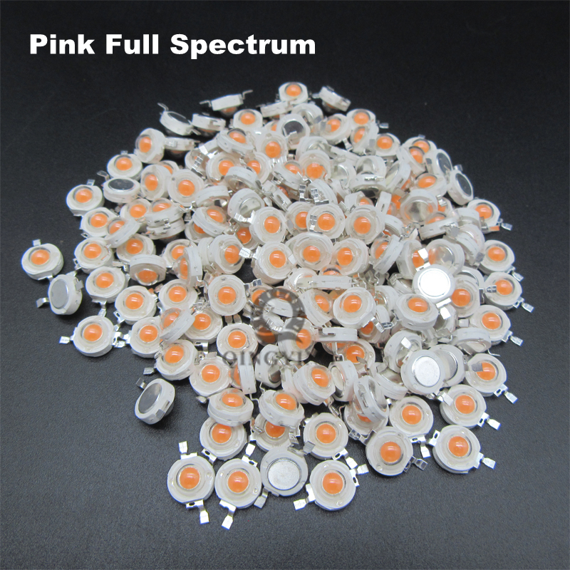 500 Uds. Bombilla LED de alta potencia 1W 3W Chips SMD blanco cálido fresco rojo azul amarillo verde foco LED Epistar COB Chip de diodo