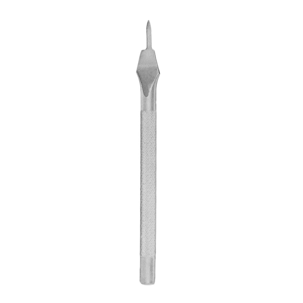 1Pc Leather Stitching Punch Chisel Craft DIY Handmade Sewing Tool HG99: One tooth silver