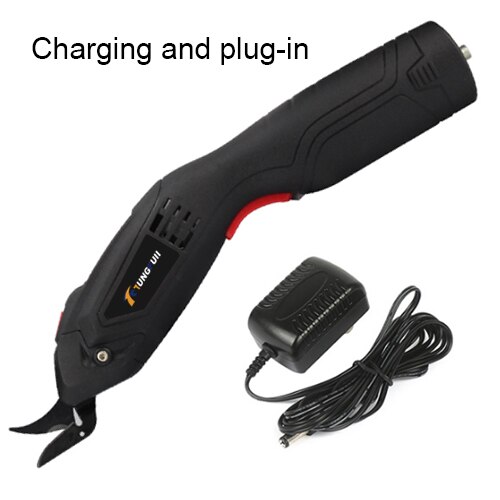 Tijeras eléctricas multiusos para tela de cuero corte de tela, tijeras de mano de costura de tela sin cable recargable: Set 3