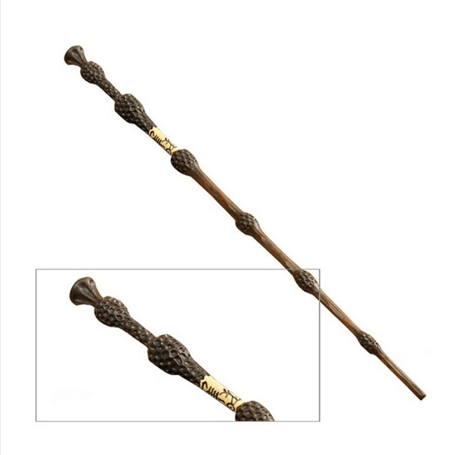 Metalen/Iron Core Dumbledor de oudere Toverstaf/Harri Film Magical Wand/Elegante Geschenkdoos Verpakking