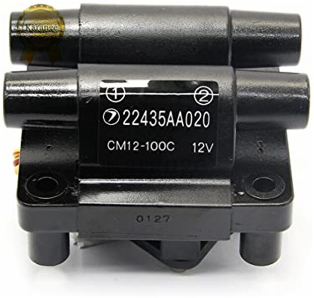 Pacchetto bobina d'accensione 22435-AA000 CM12-100D 222435aa000 per Subaru forester Impreza Legacy 2.0L