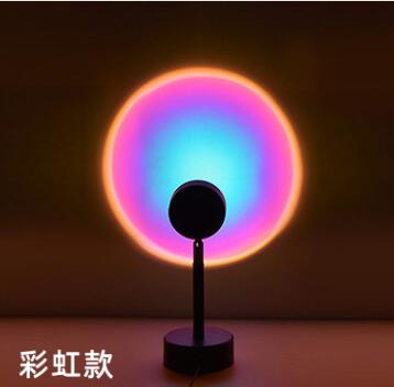 Sunset Light IPX45 Internet Celebrity Live Background Atmosphere Light Rainbow Projection Fill Light Selfie Lighting Photography: rainbow