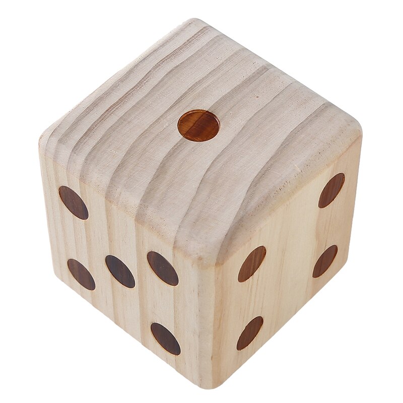 Wood Dice D6 Sided Dice 9cm Digital Point Cubes Round Corner for Kid Toys Board Games Wooden 1 Pc Safety Toys