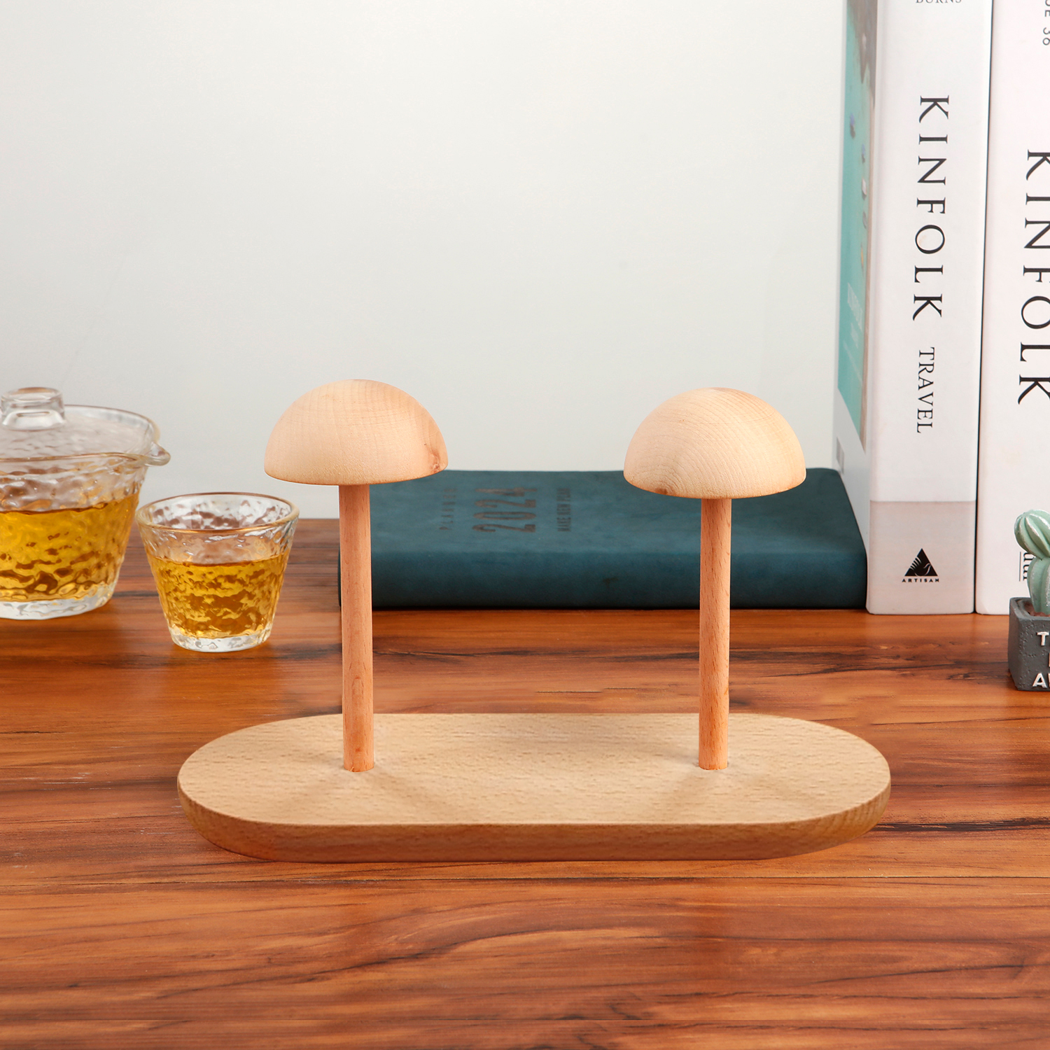 Houten Wegwerp Beker Opslag Houder Water Thee Kopjes Dispenser Rack Plank Mok Display Stand Home Organizer