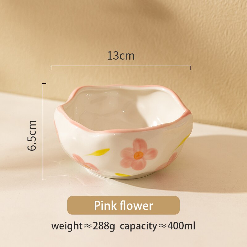 NUTRIUPS 12.5cm Keramische Granen Kommen Set van 6, 400ml