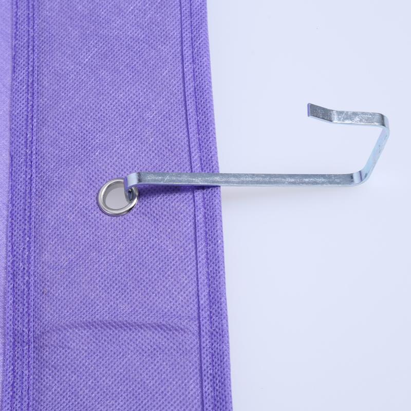 Organizador de sapatos para pendurar, rack organizador para sapatos atrás da porta, pendurado, organizador de calçados, saco não-tecido, suporte de cinto para quarto de unha