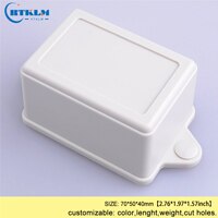 ABS plastic project case plastic electrical box wall mounting juntion box IP54 plastic enclosure wire connection box 70*50*40mm: BMW50015-A1