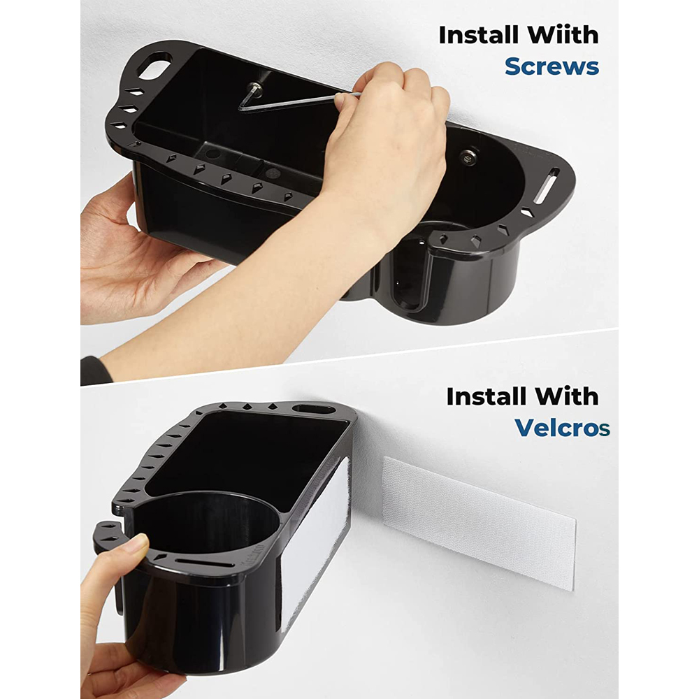 Boat Cup Holder Marine Storage Caddy Box Can Organizer for Kayak Watercraft SeaDoo Jet Ski Pontoon Canoe Mooring Marine Access