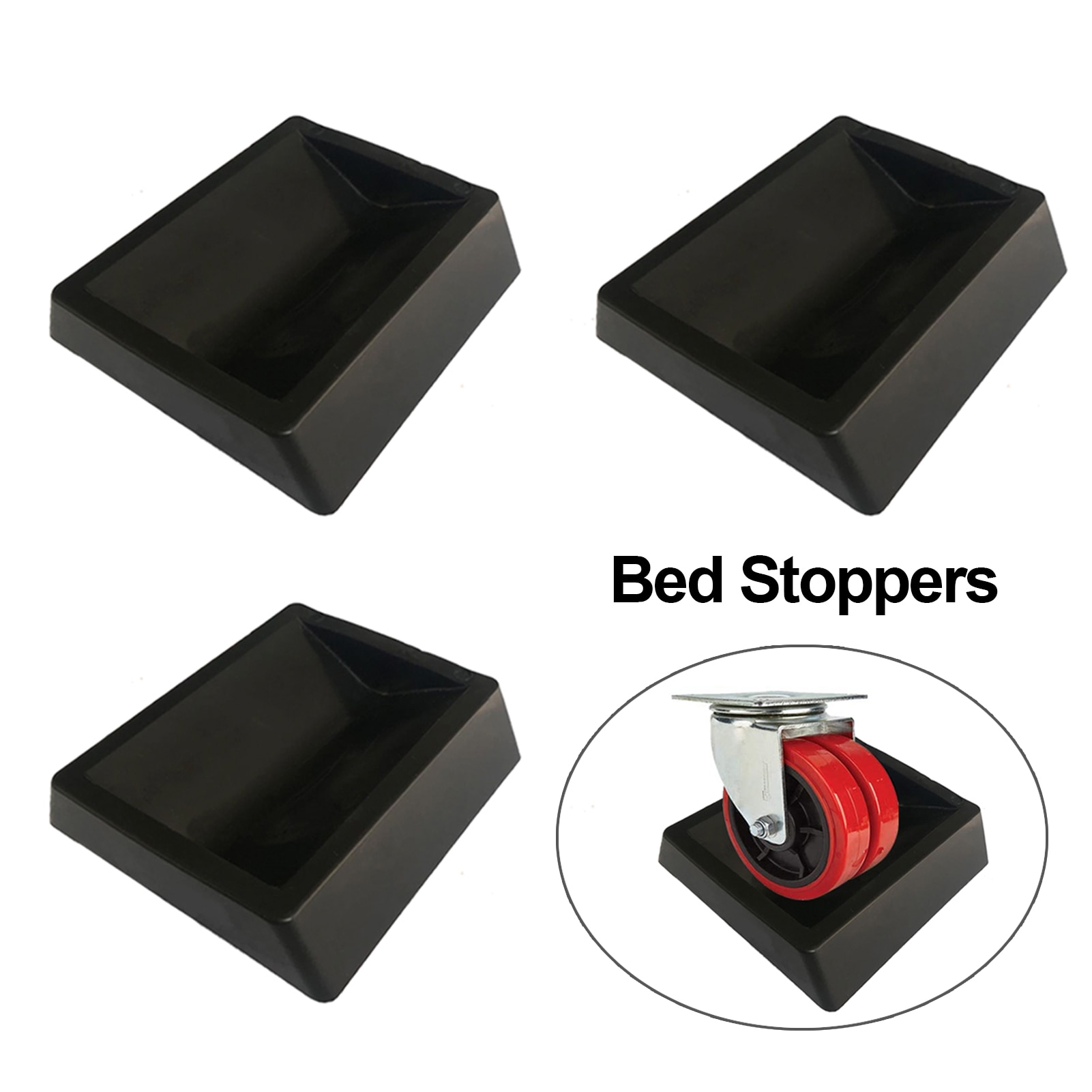 Wiel Stoppers Premium Siliconen Wielen Meubels Wiel Cups Slaapbank Stoelen Gemaakt Van Massief Siliconen Voorkomt Krassen 4Pcs
