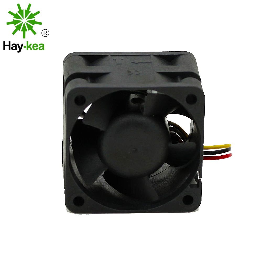 Sunon orginal pmd 1204 pqbx -a 4cm 4028 12v 6.8w høyhastighets servervifter 40*40*28mm 3 ledninger 3 pinner