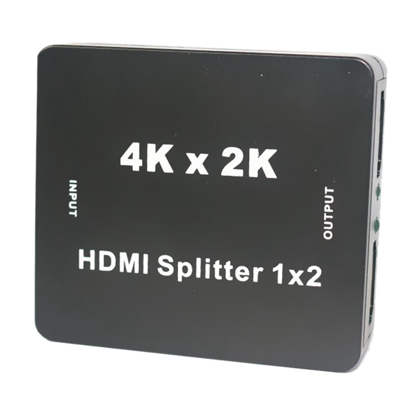 Splitter HDMI Splitter HDMI 1 Input 2 Output 1080P HD Video Converter for TV, Computer, Game Console,: Default Title