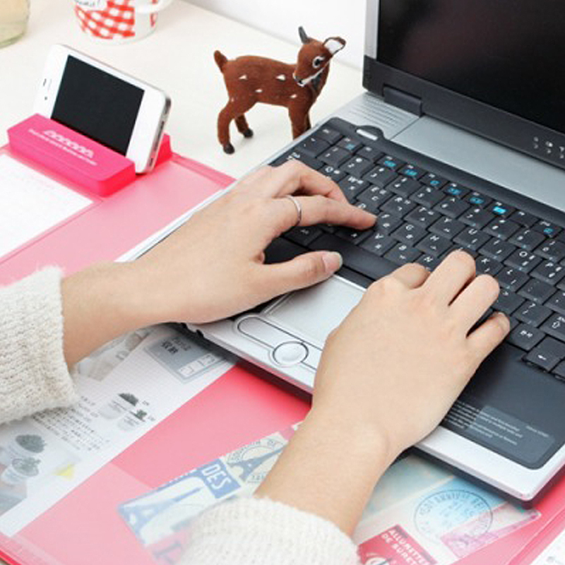 Multifunctional Oversized Pu Mouse Pad Student Writing Pad Business Desk Mat Cell PhoneCushion Desk Organizer with Calendar