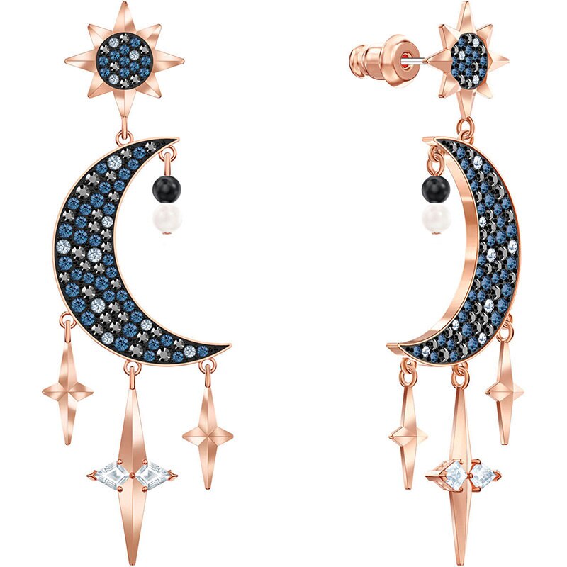 Ladies Jewelry SWA SYMBOLIC Series suit Jewelry Set Lady Earring Necklace And Bracelet Jewelry: 5489536
