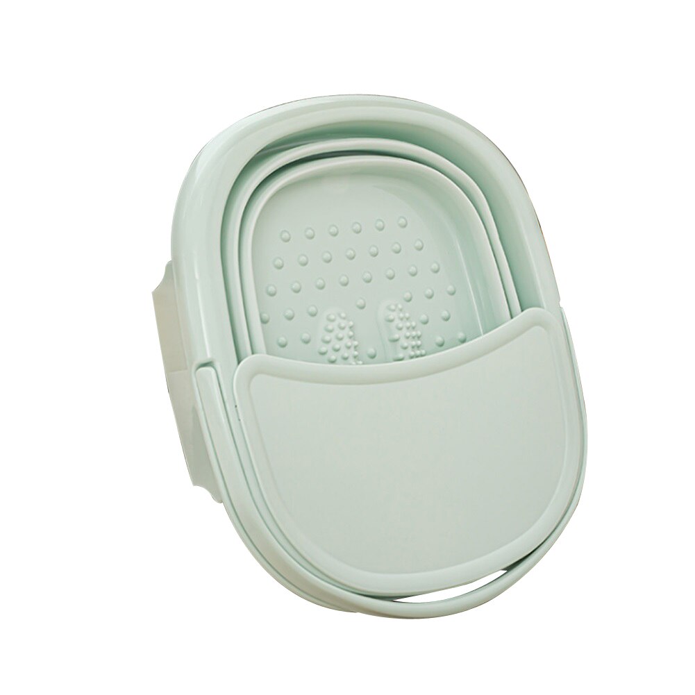Foot Soaking Bath Basin, Portable Foldable Foot Bath Tub Bucket, Feet Soaking Tub, Spa Bubbling Massage Wheel Bath-Tub
