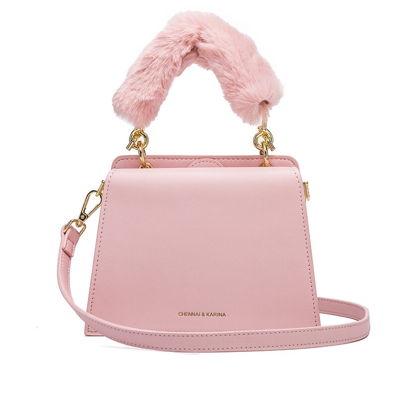Women's Plush Bag Style Cool Portable Shoulder/Crossbody Bag