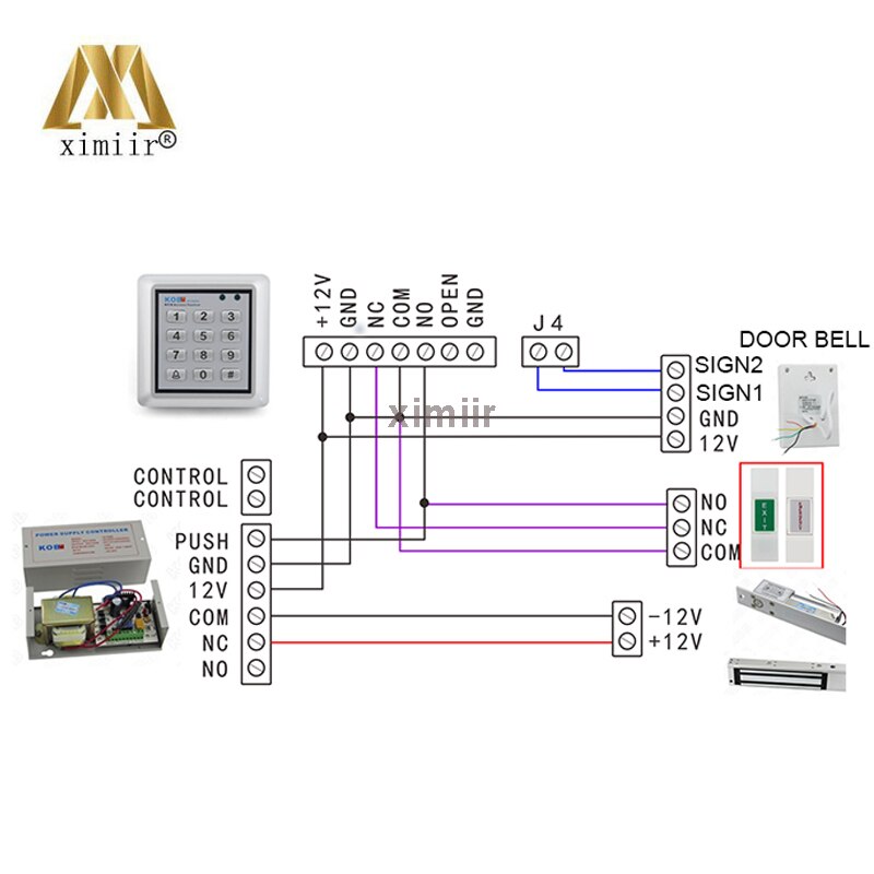 Mini exit button plastic exit switch access control system push exit button release button door open button E18