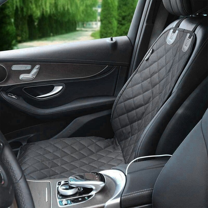 Huisdier Stoelhoes Voor Auto 'S, Dog Car Seat Cover, Antislip Rubber Backing Met Ankers, Zwart