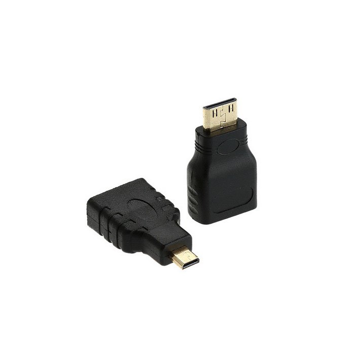 Xiwai hdmi till dubbel hdmi hona y splitter switch förlängningsadapterkabel med mikro & mini hdmi adapter