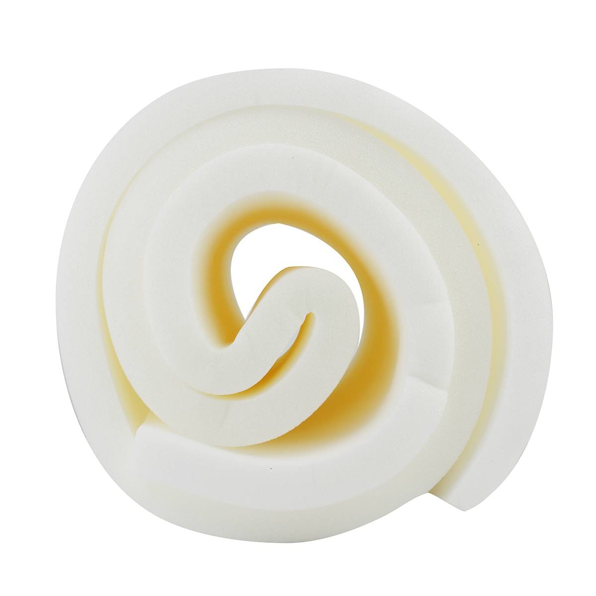 2000X500X25mm High Density Seat Foam Rubber Replacement Upholstery Cushion Pad White Black Firm Foam