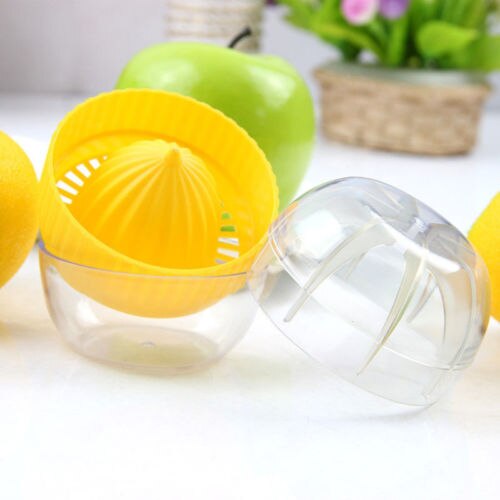 Mini frugtpresseknap plastjuicerjuice citron manuel citrus hånd yh -460581