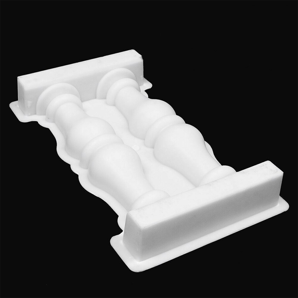 Bianco colonna romana stampo ringhiera miglioramento della plastica facile da applicare balcone esterno riutilizzabile recinzione da giardino pavimentazione decorativa fai da te
