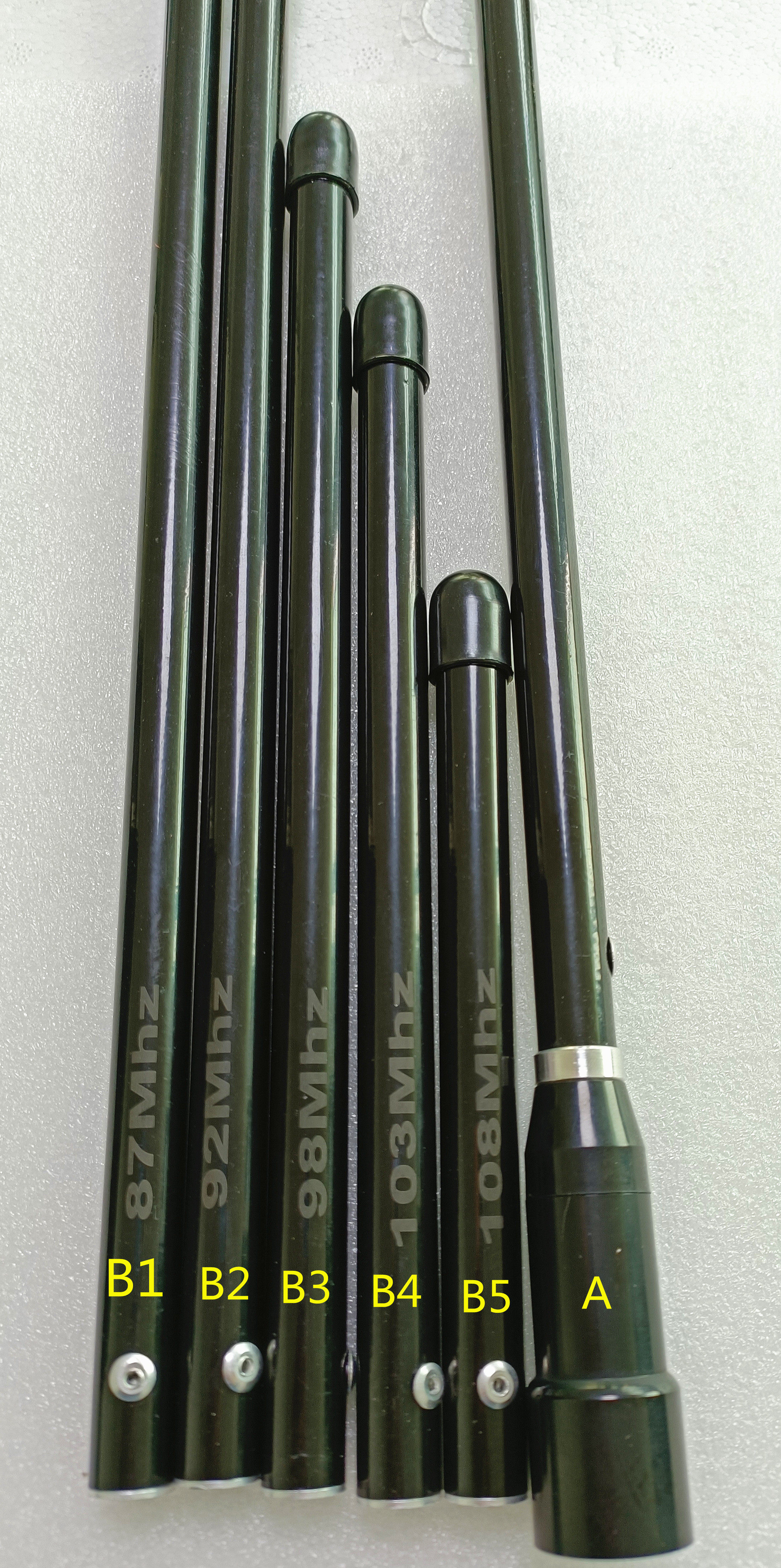 Staffa antenna 1/4 onda antenna GP professionale mezza onda simmetrica dipolo antenna in lega di alluminio antenna trasmettitore FM