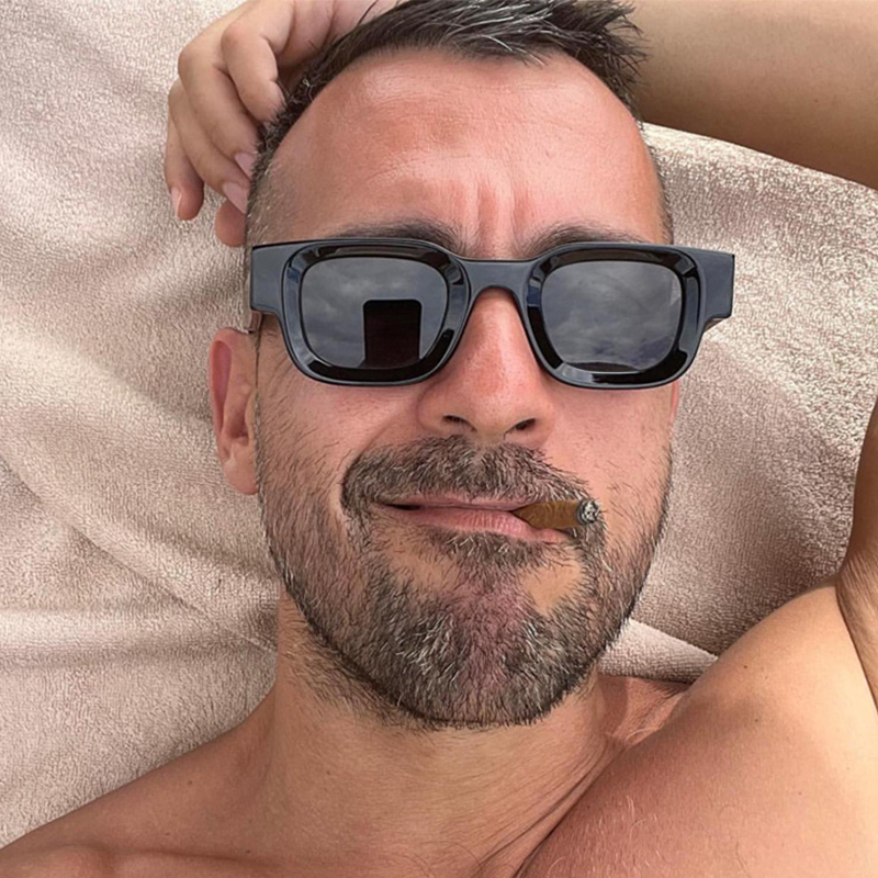 Populære små firkantede solbriller for menn klassiske retro solbriller for menn beskyttelsesbriller briller gafas de sol mujer
