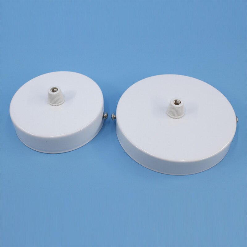 Plafond Plaat Opknoping 8/10/12Cm Chassis Base Retro Lamp Bases Ijzeren Hanglamp Armatuur Plafond Fittings diy Lock Draad Lampvoet