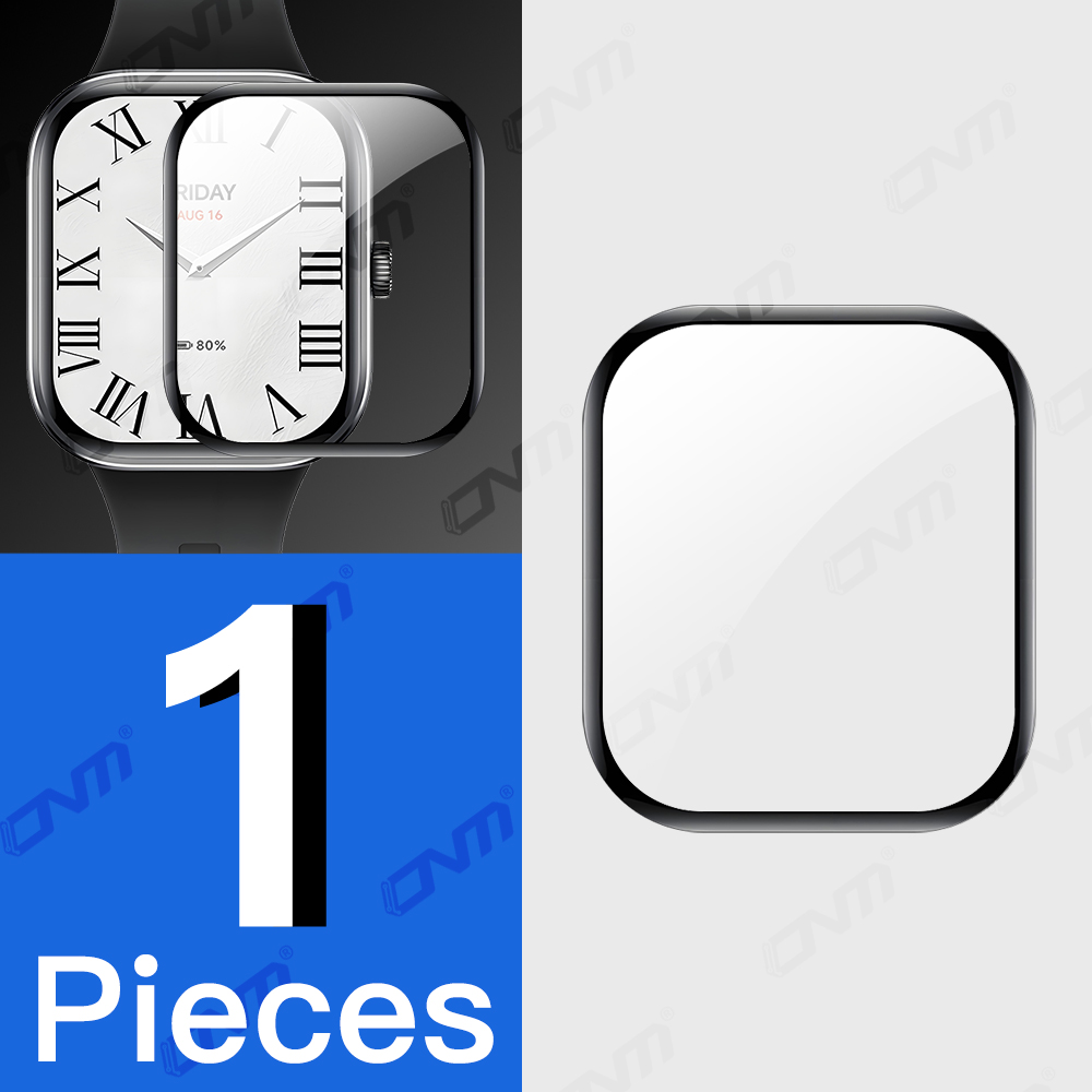 Screenprotector voor Xiaomi Redmi Watch 5 HD Antikras Volledige dekking Beschermfolie Screenprotector Accessoires (geen glas)