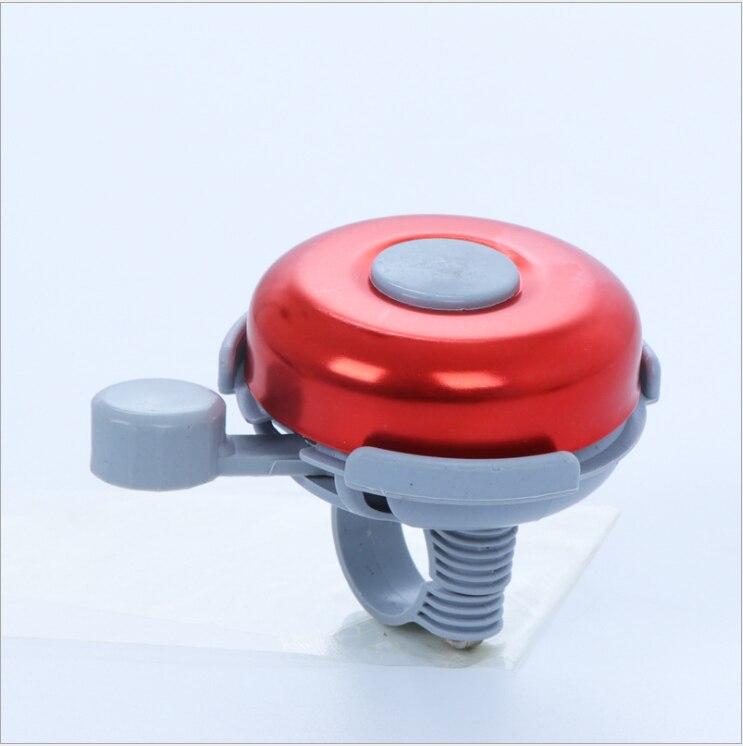 Colorful Classic Aluminum Bicycle Bell Bike Bell for Adults Kids: Red