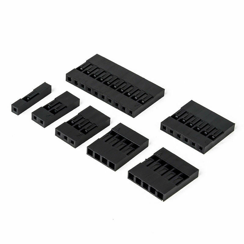 310Pcs/Set 2.54mm Dupont Connector Kit PCB Headers Male Female Pins Electronics