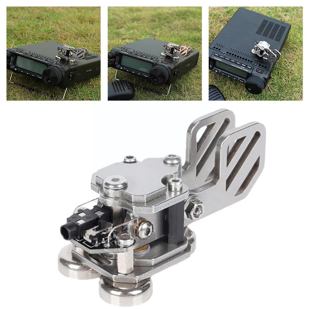 Steel Portable Hf Shortwave Automatic Cw Code Radio Morse Hand Cw With Telegraph Morse Amateur Zxty Magne H2r9