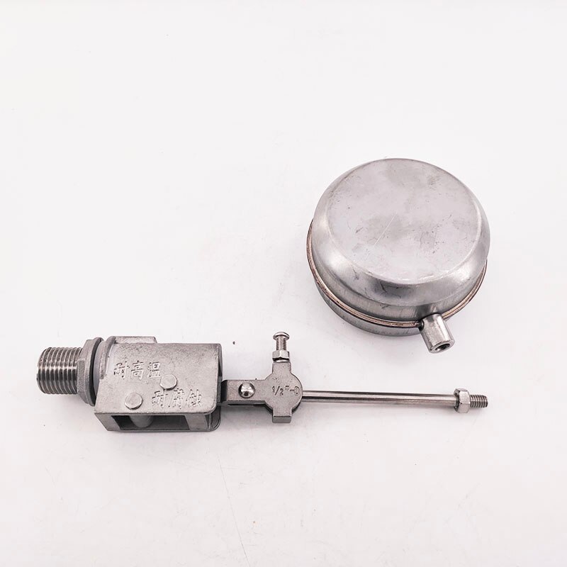 200 High Temperature Resistance DN15 Water Tank Float Valve Preservative Stainless Steel 304 Ball Float Valve