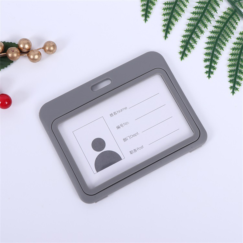 Goedkope Transparant Geloofsbrief Badge Houder Lanyard Voor Zakelijke Bijeenkomst Bezoek Hangen Pass Tag Id-kaart Candy Kleur Protector Case