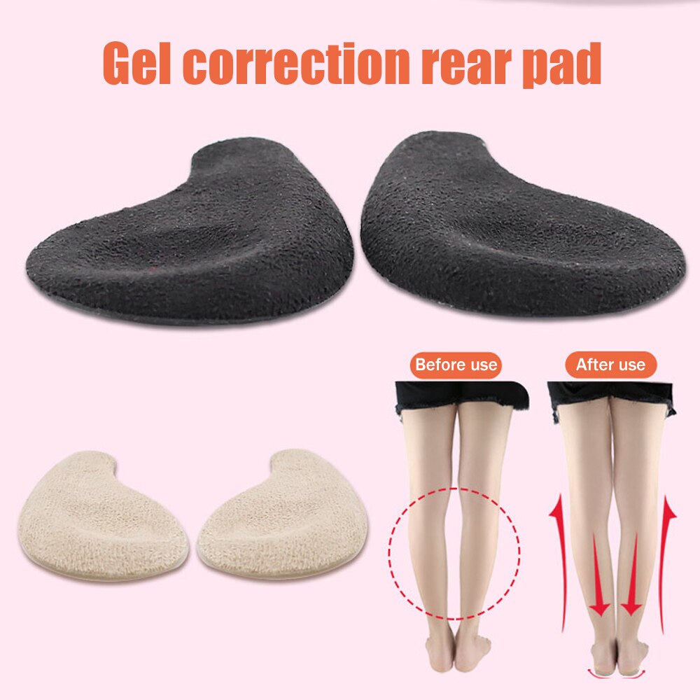 1Pair Lateral Wedge Shoe Inserts Supination Insoles Men Women Running Relief for Bow Leg, Foot Pain, Keep Knee Health