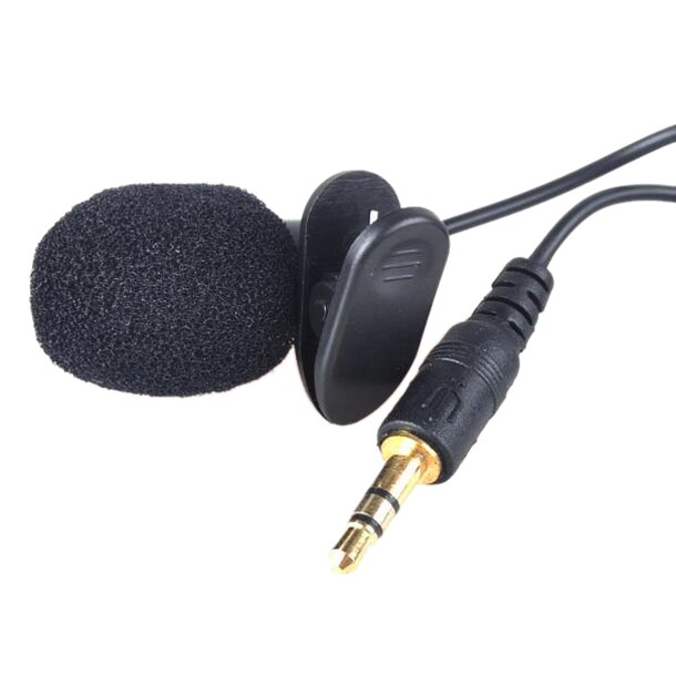 Brand Hands Clip On Lapel Mic Microphone+Head-Mounted microphone 3.5mm for Speaker