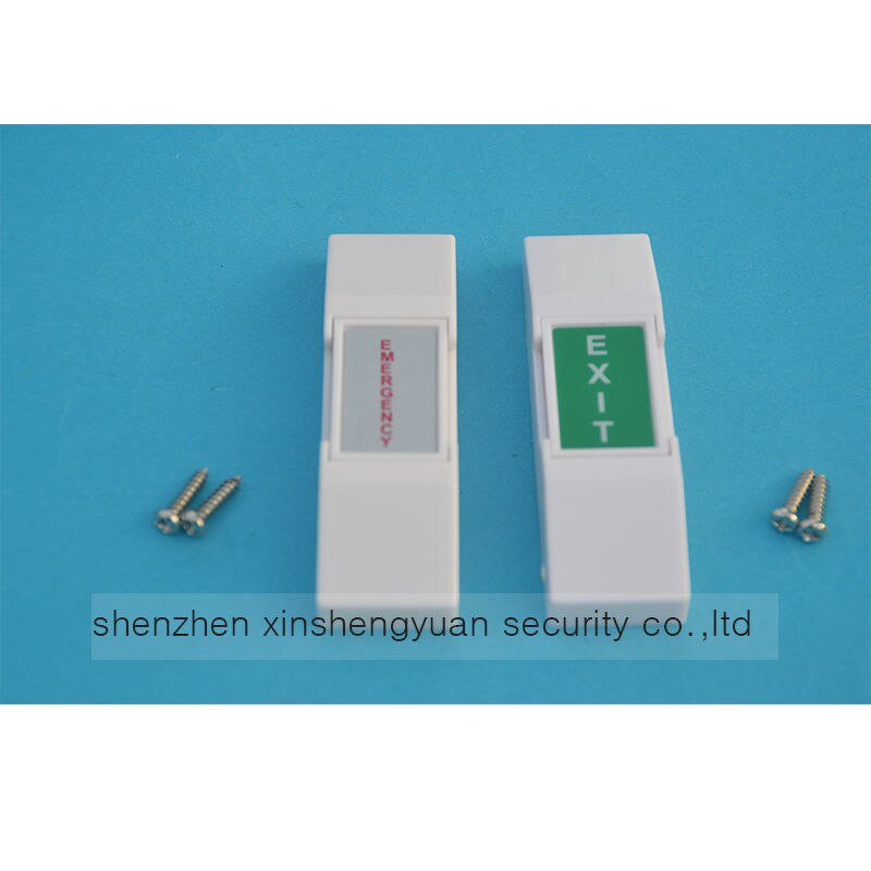 2 pcs Emergency Button Exit Electric Door Switch with NO/NC/COM
