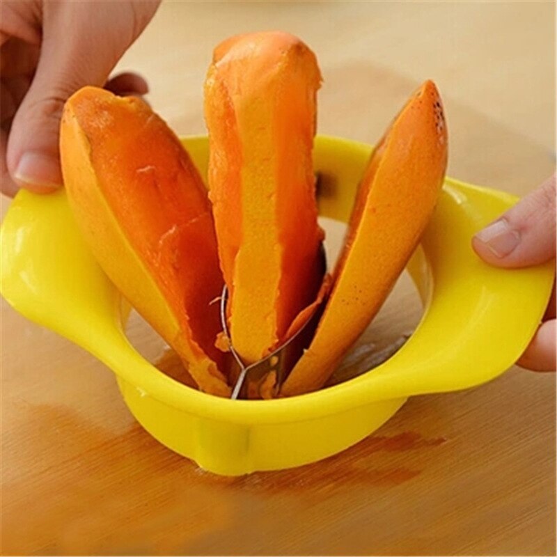 Mango Splitters Appel Peer Perzik Gesneden Fruit Tool Slicer Removel Roestvrijstalen Keuken Gadget Inteligentes Frutero